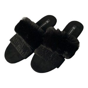 INC International Concepts Double Band Faux Fur Sl